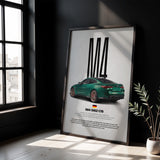 M4 CS G82 Car Poster