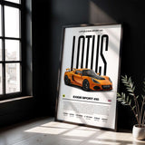 Lotus Exige Sport Poster