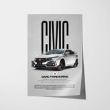 Civic Type R (FK8) Car Poster