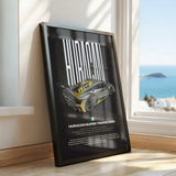 Huracán Super Trofeo Evo Car Poster