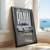 BMW M2 F87 Competition Poster