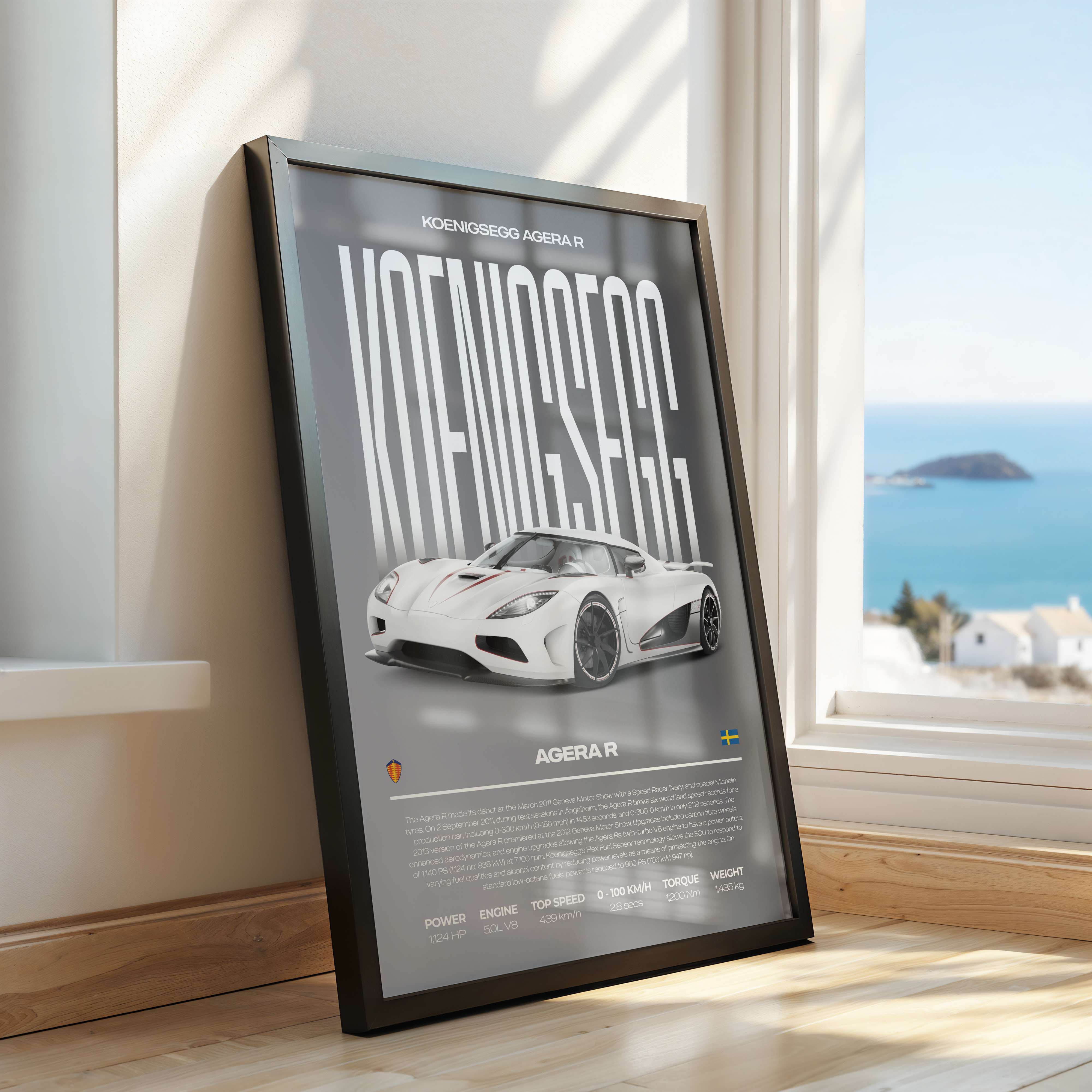 Koenigsegg Agera R Poster