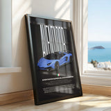 Aventador Superveloce Roadster Car Poster