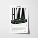 BMW M5 CS Poster