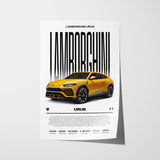 Lamborghini Urus Poster