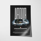 Aventador Roadster Car Poster