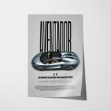 Aventador Roadster Car Poster