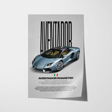 Aventador Roadster Car Poster
