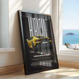 Huracán Evo RWD Car Poster