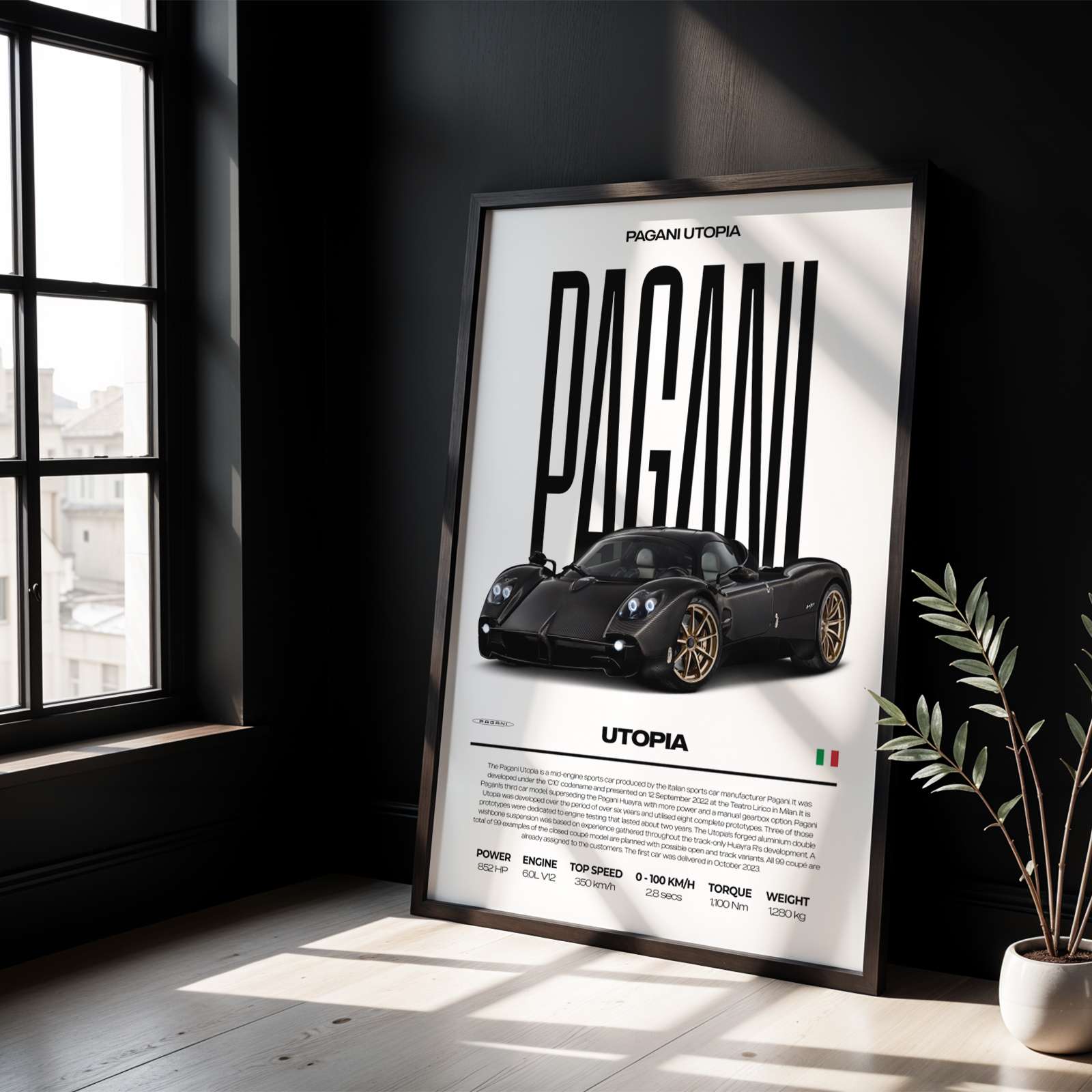 Pagani Utopia Poster