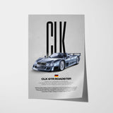 CLK-GTR Roadster Car Poster