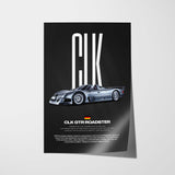 CLK-GTR Roadster Car Poster