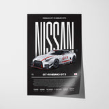 Nissan GT-R Nismo GT3 Poster