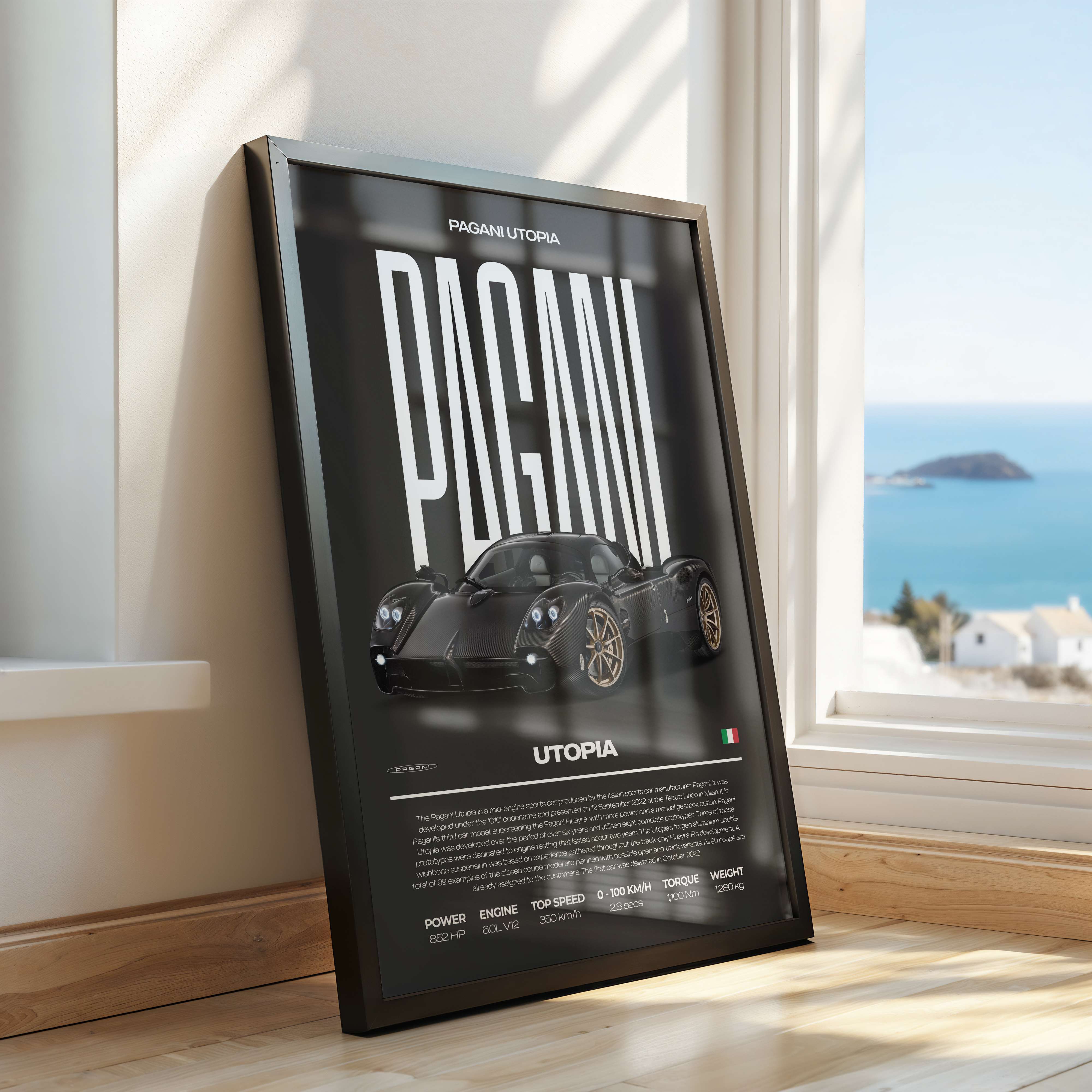 Pagani Utopia Poster