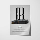 GT-R50 Car Poster