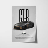 GT-R50 Car Poster