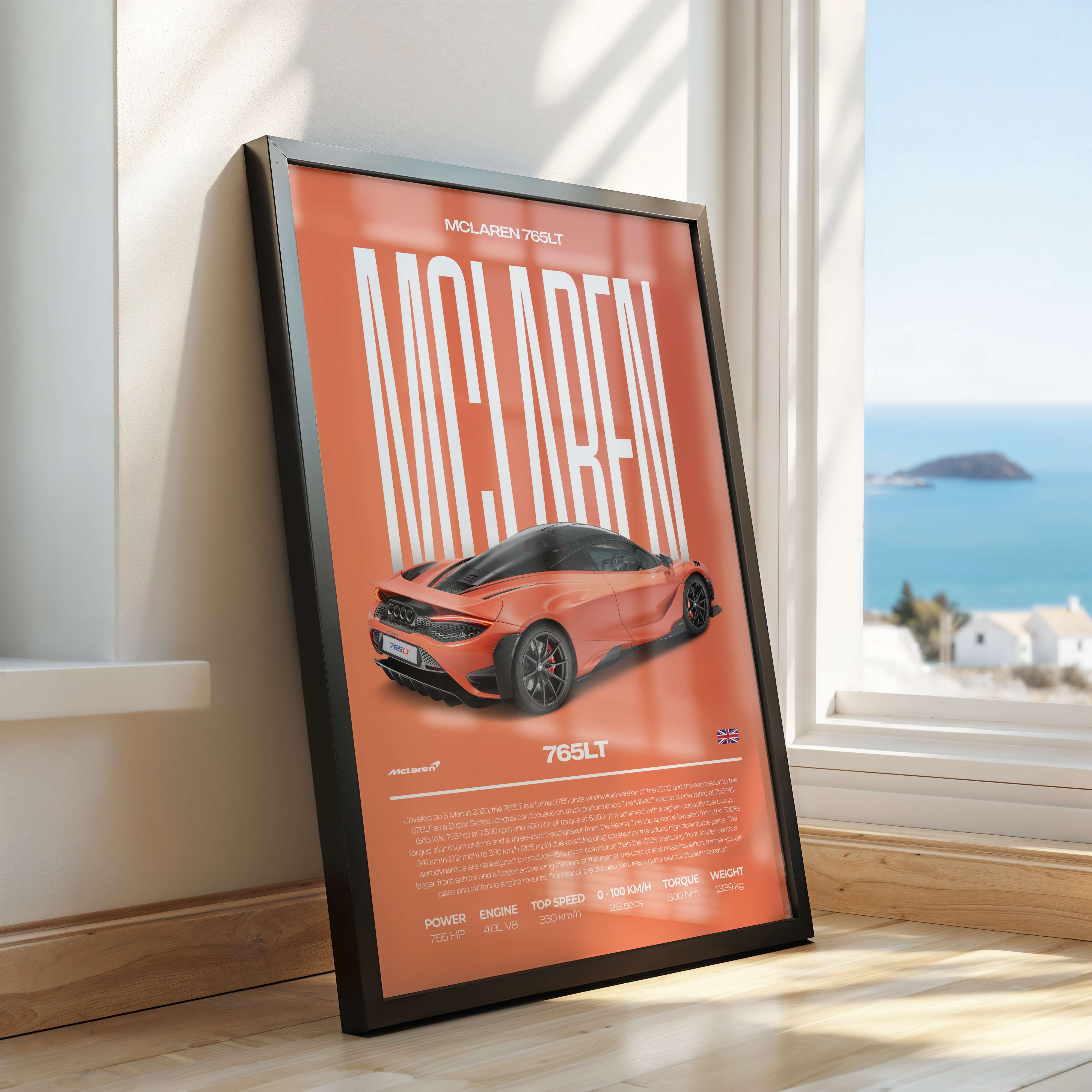 McLaren 765LT Poster