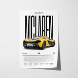 McLaren P1 Poster