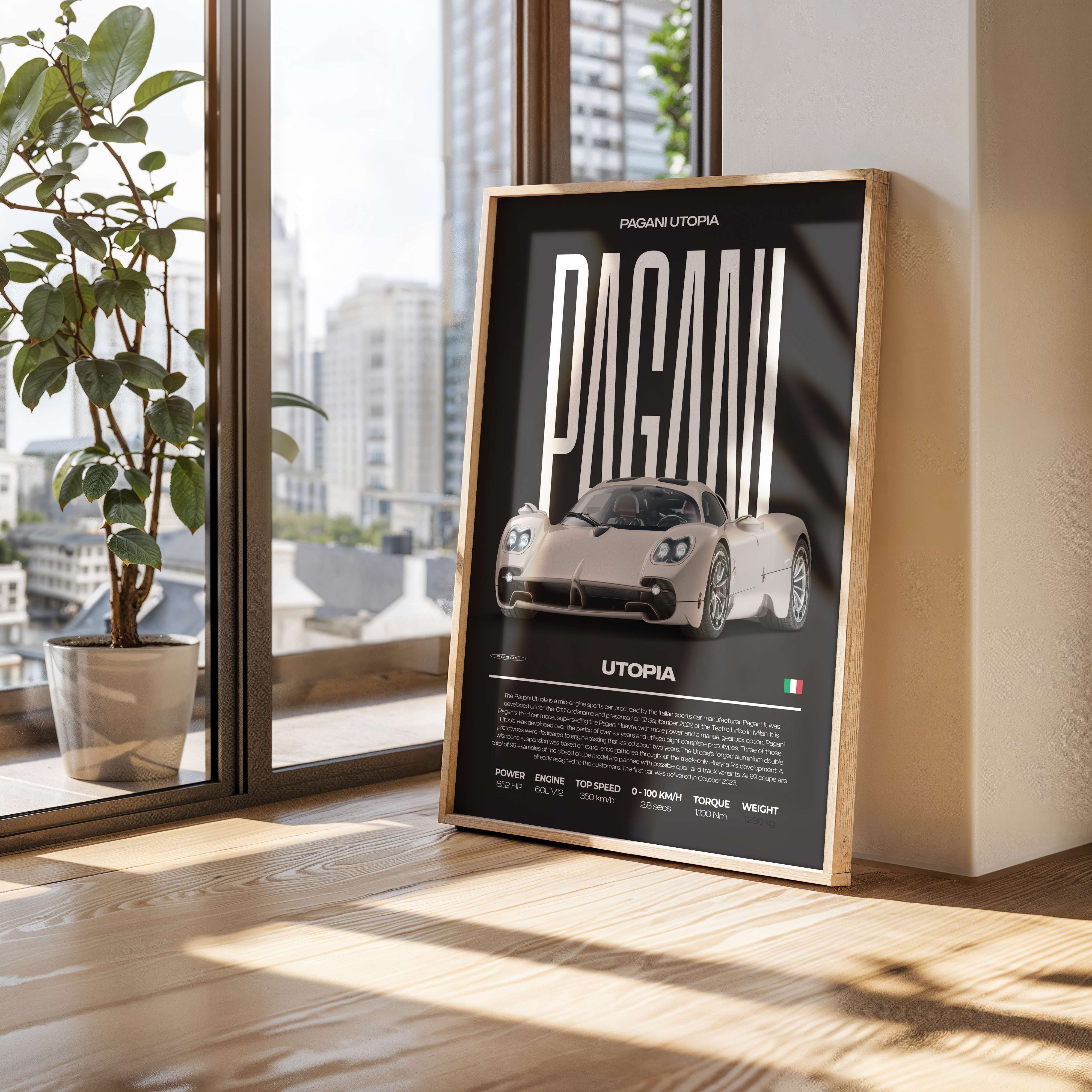 Pagani Utopia Poster