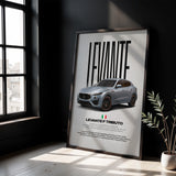 Levante F Tributo Car Poster