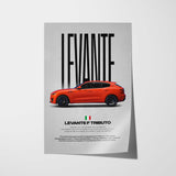 Levante F Tributo Car Poster