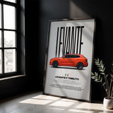 Levante F Tributo Car Poster