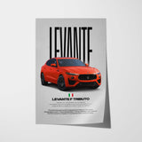Levante F Tributo Car Poster