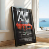 Levante F Tributo Car Poster