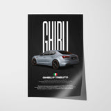Ghibli F Tributo Car Poster