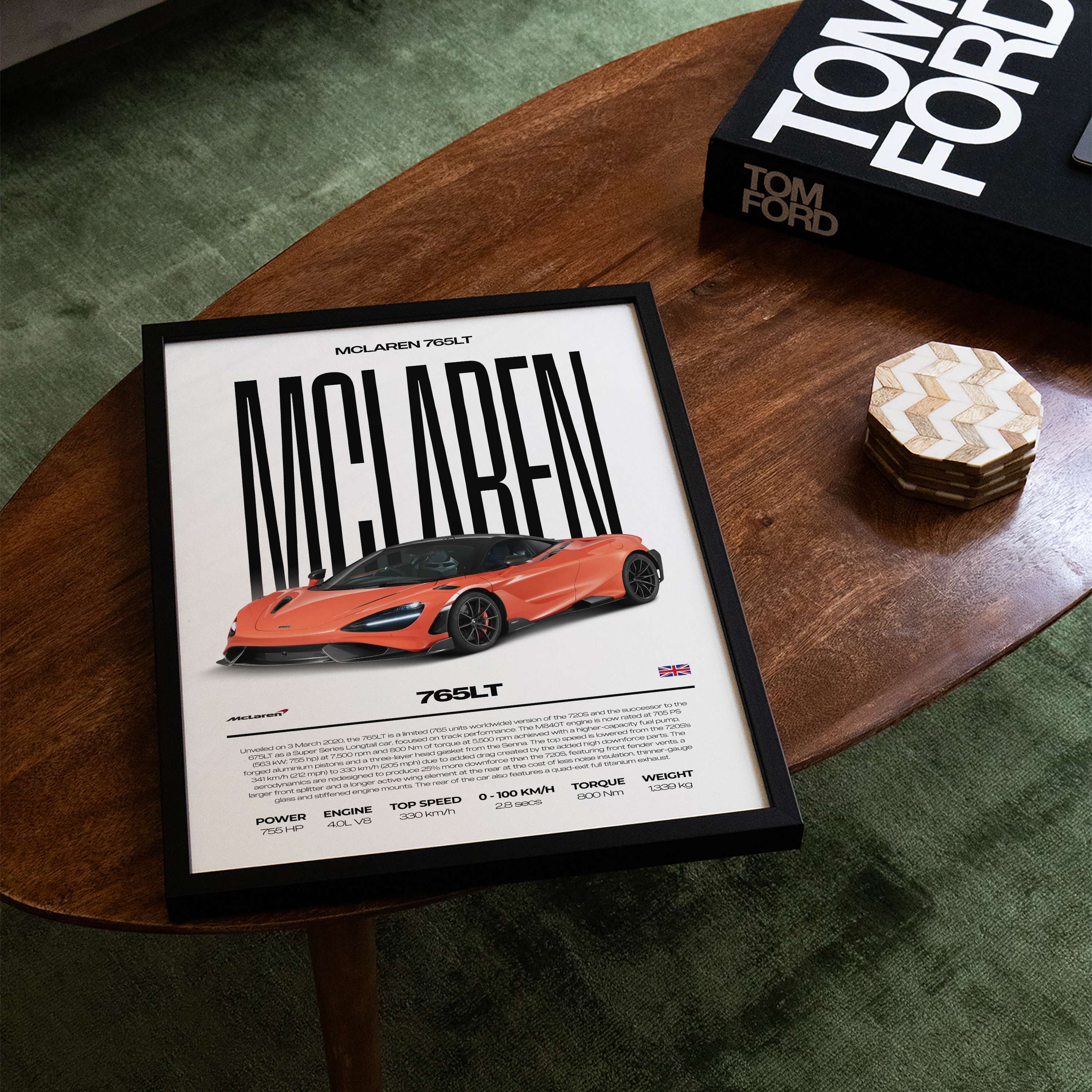 McLaren 765LT Poster