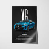 X6 M60i Car Poster