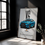 X6 M60i Car Poster
