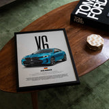 X6 M60i Car Poster