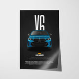 X6 M60i Car Poster