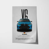 X6 M60i Car Poster