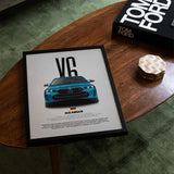 X6 M60i Car Poster