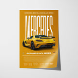 Mercedes-Benz SLS AMG Black Series Poster