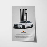 M5 G90 Car Poster