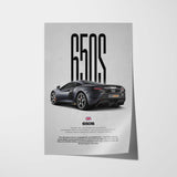 650S Car Poster