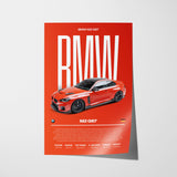 BMW M2 G87 Poster