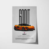 600LT Car Poster