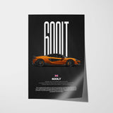 600LT Car Poster