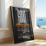600LT Car Poster