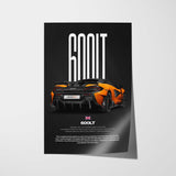 600LT Car Poster