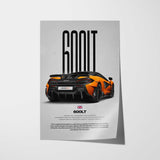 600LT Car Poster