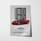 LaFerrari Car Poster