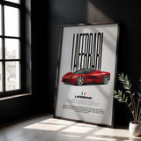 LaFerrari Car Poster