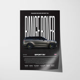 Range Rover Sport SV Poster