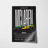 McLaren Senna Poster