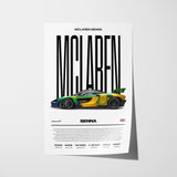 McLaren Senna Poster